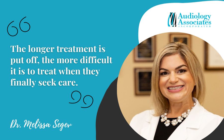 The longer treatment is put off, the more difficult it is to treat when they finally seek care.